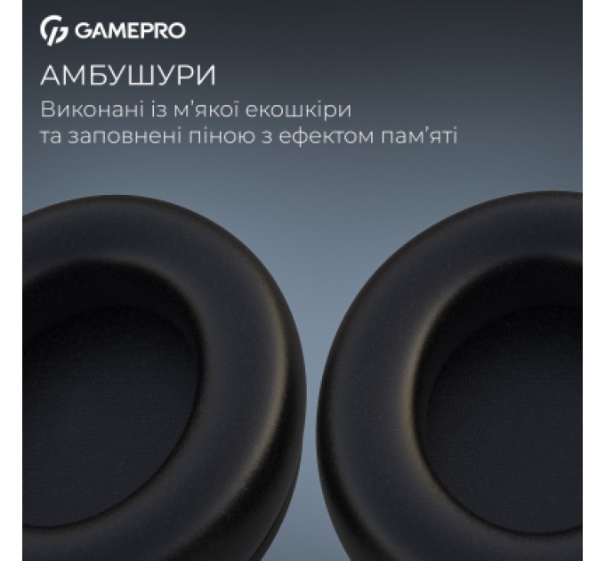 Навушники GamePro Asgard Freya Pro Wireless Black/Red (HSW201BR)