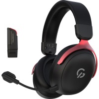 Навушники GamePro Asgard Freya Pro Wireless Black/Red (HSW201BR)