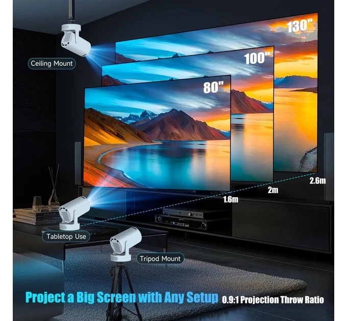 Проєктор Magcubic HY300 Pro Plus Aero