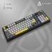 Клавіатура бездротова Ajazz AK980 V2 Maillard Switch Black (AK980-V2-M-BGY)