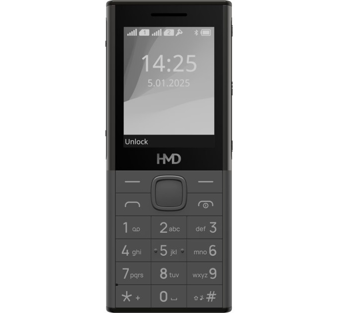 HMD Мобільний телефон HMD 150 MUSIC DS Dark Grey