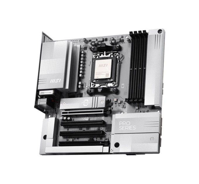 MSI Материнська плата AMD B850 SAM5 MATX PRO B850M-A WIFI PZ MSI