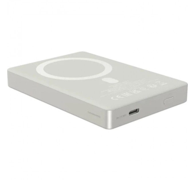 Батарея універсальна Canyon 10000mAh OnPower 511 PD20W Magnetic wireless MagSafe Grey (CNS-CPB511G)