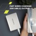 Батарея універсальна Canyon 10000mAh OnPower 511 PD20W Magnetic wireless MagSafe Grey (CNS-CPB511G)