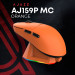Ajazz Мишка Ajazz AJ159P MC Wireless/Bluetooth/USB Charging Dock Orange (AJ159P-MC-Orange)