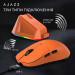 Ajazz Мишка Ajazz AJ159P MC Wireless/Bluetooth/USB Charging Dock Orange (AJ159P-MC-Orange)