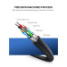 Ugreen Дата кабель USB 3.0 AM/AF 2.0m US129 Black UGREEN (10373)
