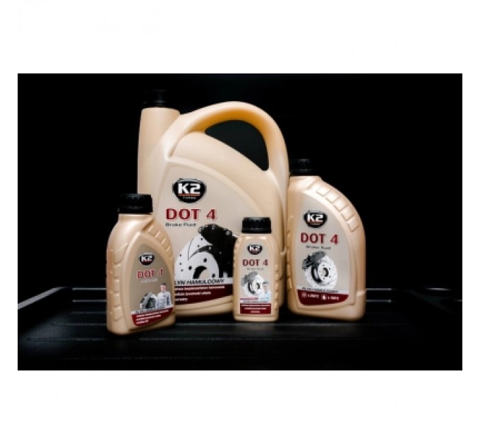 Гальмівна рідина K2 Turbo Brake Fluid DOT 4 0,25 л (T124)