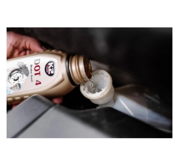 Гальмівна рідина K2 Turbo Brake Fluid DOT 4 0,25 л (T124)