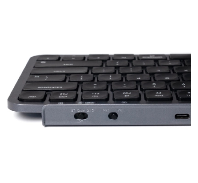 Keychron Клавіатура Keychron B1 Pro Wireless/Bluetooth/USB UA Space Gray (B1P-K1-UA)