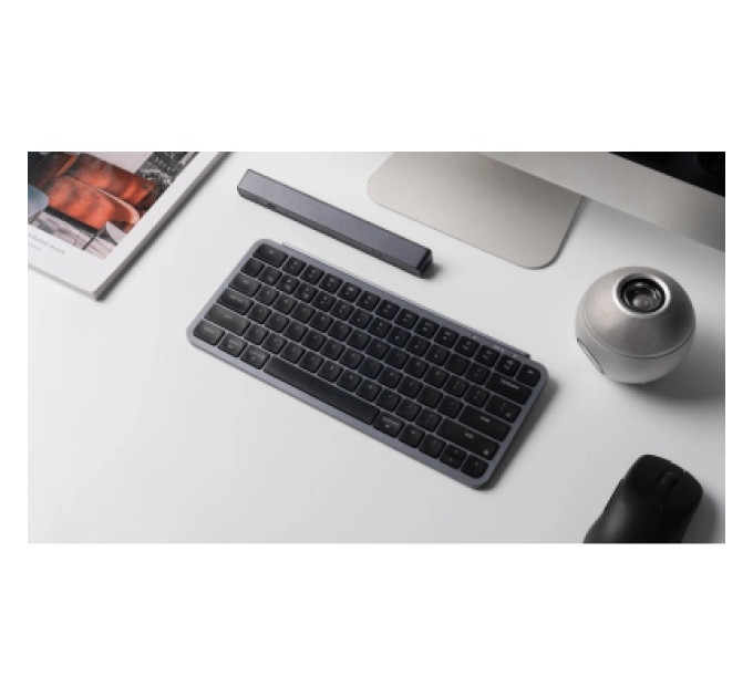 Keychron Клавіатура Keychron B1 Pro Wireless/Bluetooth/USB UA Space Gray (B1P-K1-UA)