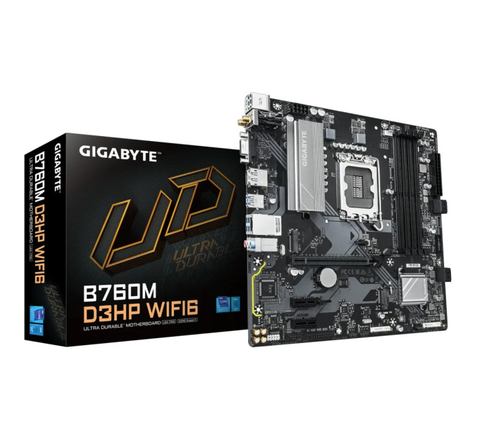 GIGABYTE Материнська плата Gigabyte B760M D3HP WiFi6 Socket 1700