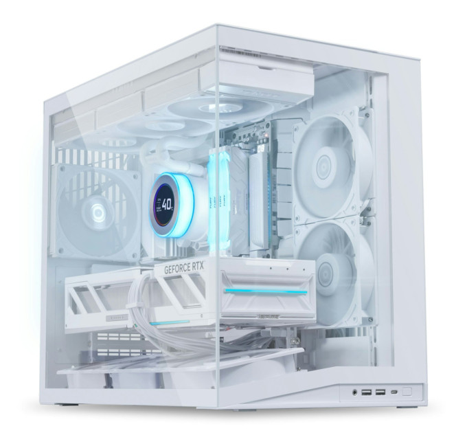 Lian Li Корпус Lian Li O11 Dynamic Mini V2 Flow White (G99.O11DMIV2FW.00) без БЖ