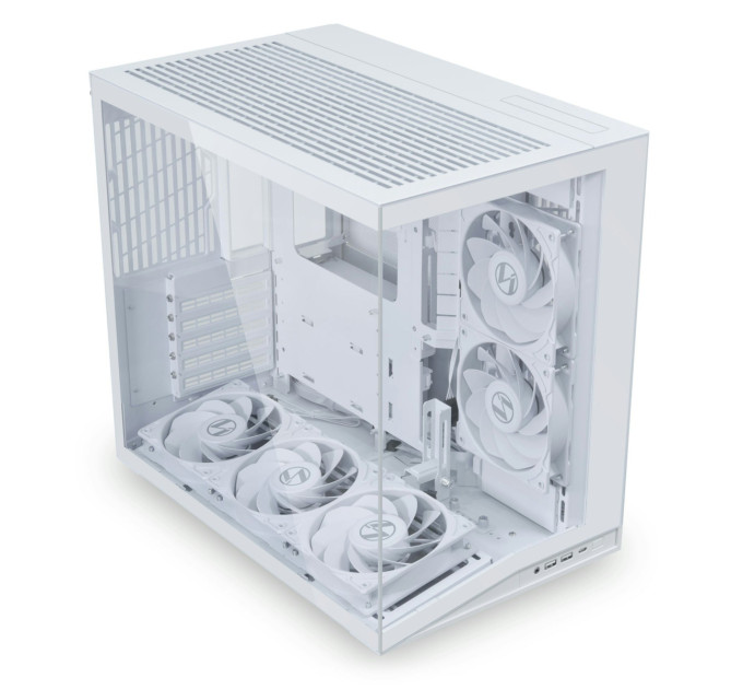 Lian Li Корпус Lian Li O11 Dynamic Mini V2 Flow White (G99.O11DMIV2FW.00) без БЖ