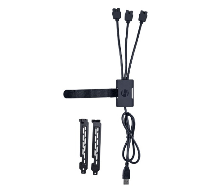 Lian Li USB-хаб Lian Li USB2.0 1 to 3 Port (Type A Male) HUB, Black (G89.PW-U2TPAB.00)