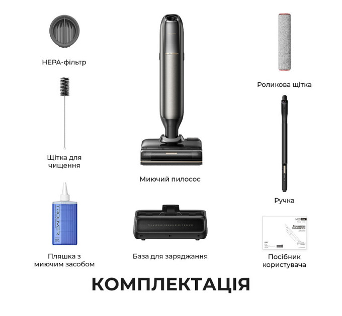 MOVA Акумуляторний миючий пилосос Mova M50 Ultra (HMH28A)