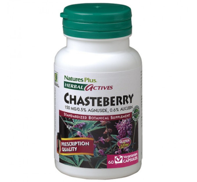 Трави Natures Plus Плоди Авраамового Дерева 150 мг, Herbal Actives, 60 гелевих (NTP7144)