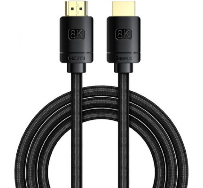 Кабель мультимедійний HDMI to HDMI 2.0m V2.1 Baseus (CAKGQ-K01)