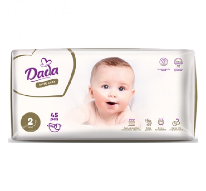 Підгузки Dada Elite Care Mini 2 (3-5 кг) 45 шт (4820174981082)