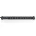 Digitus Силовий блок 19" 1U w/PDU 10xC13, 10A, 250V, вилка C14 Digitus (DN-95404)