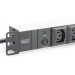 Digitus Силовий блок 19" 1U w/PDU 10xC13, 10A, 250V, вилка C14 Digitus (DN-95404)