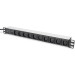 Digitus Силовий блок 19" 1U w/PDU 10xC13, 10A, 250V, вилка C14 Digitus (DN-95404)