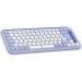 Logitech Клавіатура Logitech POP Icon Keys Bluetooth UA Lilac (920-013074)