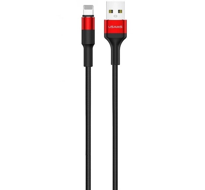 Кабель Usams US-SJ220 USB - Lightning, 1.2 м, Red (SJ220IP02)
