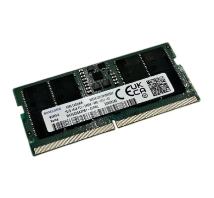 Samsung Модуль пам'яті для ноутбука SoDIMM DDR5 16GB 6400 MHz Samsung (M435R2GA3PB1-CCP)