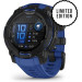 Garmin Смарт-годинник Garmin Instinct 3, 45mm, AMOLED, Black with Bolt Blue Band, GPS смарт-годинник (010-02936-03)
