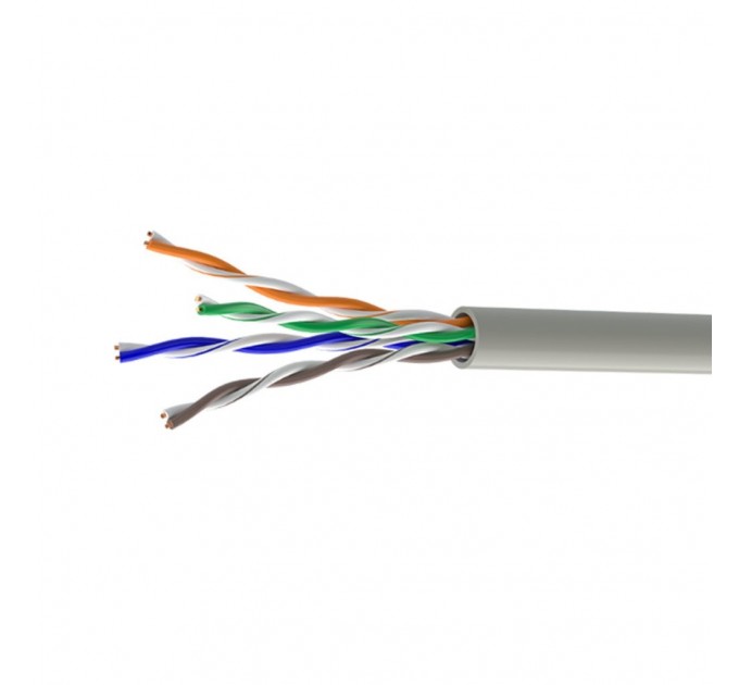 Кабель вита пара КПВнг-HF-ВП (350) 4х2х0,50 (U/UTP-cat.5E LSFROH), 305м (49264)