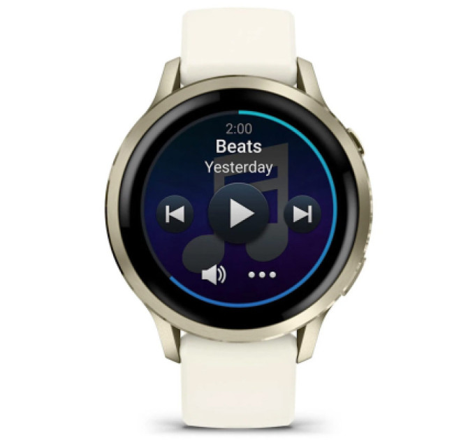 Garmin Смарт-годинник Garmin Venu 4 (41mm), Beige w/ Lunar Gold + Bone, GPS смарт-годинник (010-03013-00)