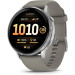 Garmin Смарт-годинник Garmin Venu 4 (45mm), Black w/ Silver + Gray, GPS смарт-годинник (010-03014-01)