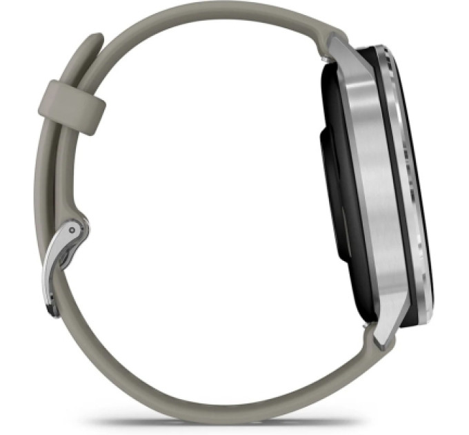 Garmin Смарт-годинник Garmin Venu 4 (45mm), Black w/ Silver + Gray, GPS смарт-годинник (010-03014-01)
