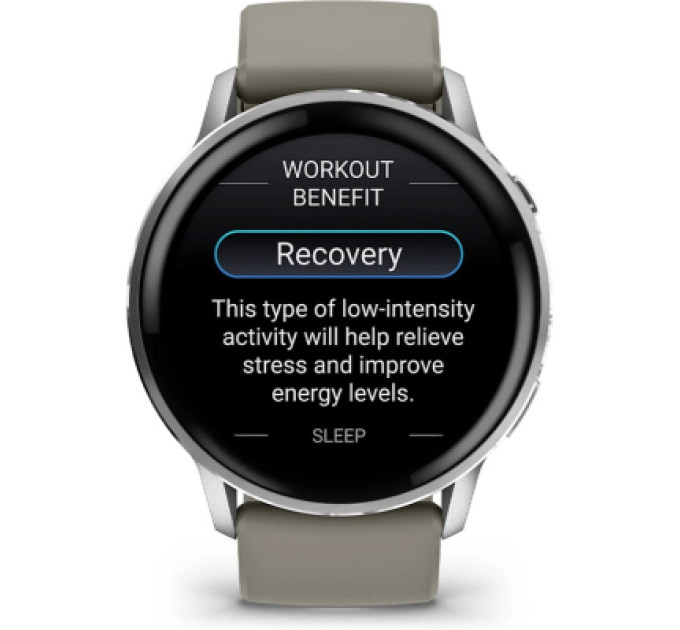 Garmin Смарт-годинник Garmin Venu 4 (45mm), Black w/ Silver + Gray, GPS смарт-годинник (010-03014-01)