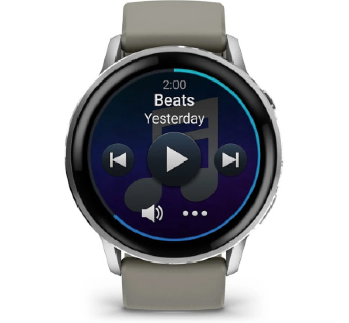 Garmin Смарт-годинник Garmin Venu 4 (45mm), Black w/ Silver + Gray, GPS смарт-годинник (010-03014-01)