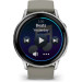 Garmin Смарт-годинник Garmin Venu 4 (45mm), Black w/ Silver + Gray, GPS смарт-годинник (010-03014-01)
