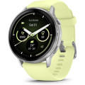 Garmin Смарт-годинник Garmin Venu 4 (45mm), Gray w/ Silver + Citron, GPS смарт-годинник (010-03014-02)