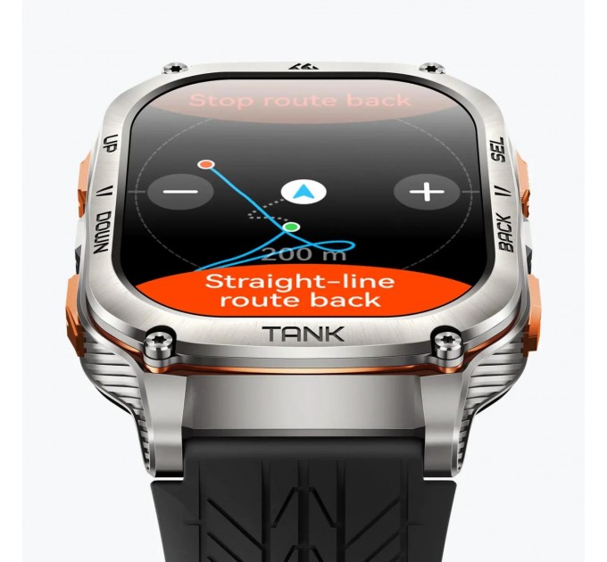 Розумний годинник M3 ULTRA TANK M3 ULTRA SIL KOSPET