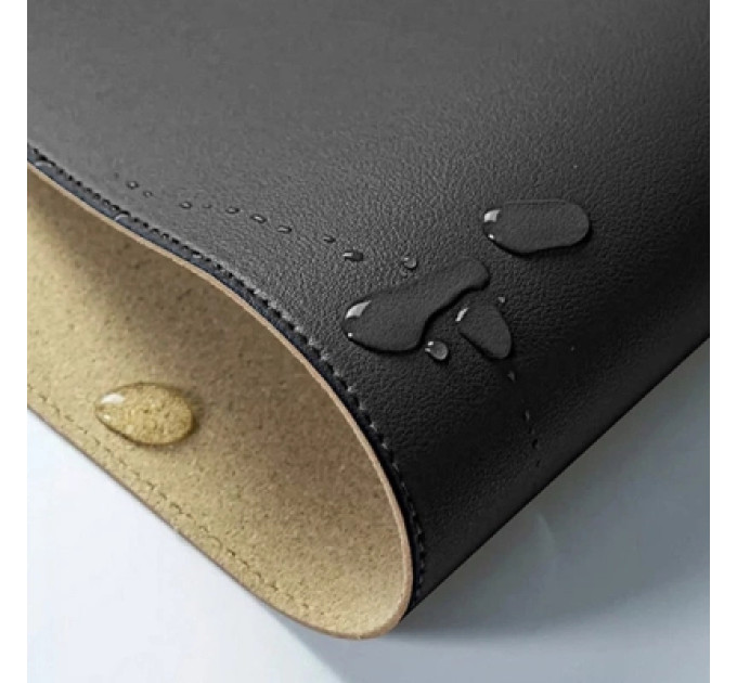 Xiaomi Килимок для мишки Xiaomi MiiiW Leather Cork M Black (MWMLV01-PMP01-M)