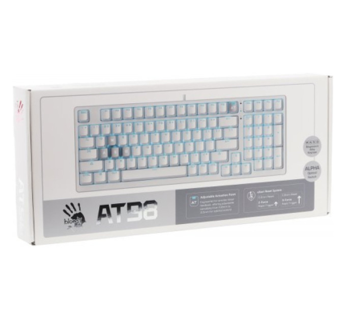 A4Tech Клавіатура A4Tech Bloody AT98 USB RGB UA White (4711421002790)