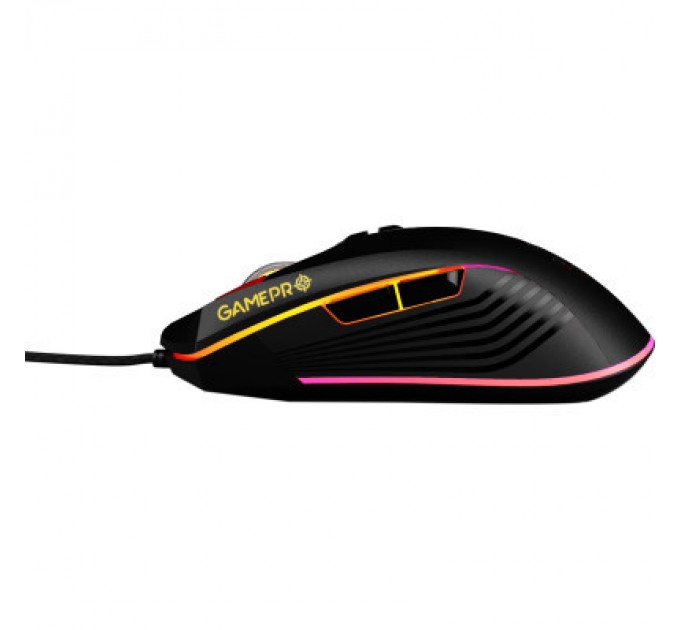 GamePro Мишка GamePro GM543 Phoenix USB Black (GM543)