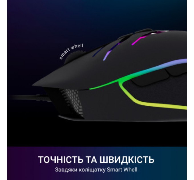 GamePro Мишка GamePro GM408 Raptor USB Black (GM408)