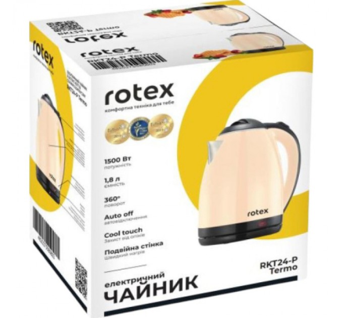 Електрочайник Rotex RKT24-P Termo