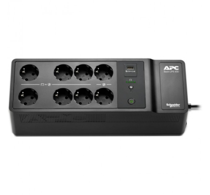 Пристрій безперебійного живлення APC Back-UPS 650VA (BE650G2-GR)