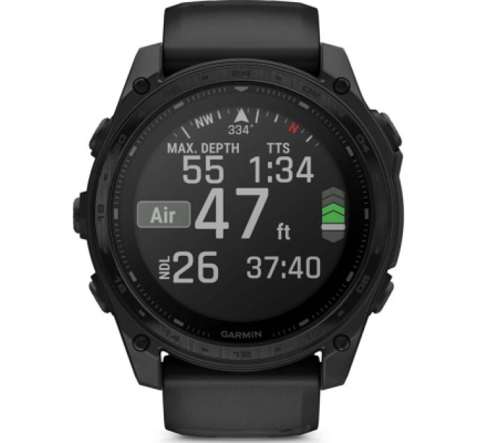 Смарт-годинник Garmin Tactix 8 Standard, Solar 51mm, GPS смарт-годинник (010-03407-01)