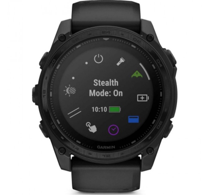 Смарт-годинник Garmin Tactix 8 Standard, Solar 51mm, GPS смарт-годинник (010-03407-01)