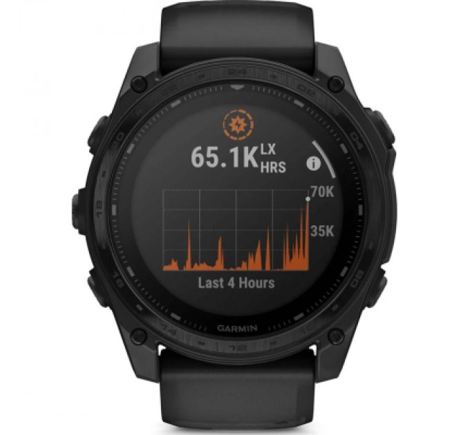 Смарт-годинник Garmin Tactix 8 Standard, Solar 51mm, GPS смарт-годинник (010-03407-01)