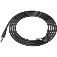 Кабель мультимедійний 3.5mm M to 3.5mm M 2.0m BL10 black BOROFONE (6974443382181)