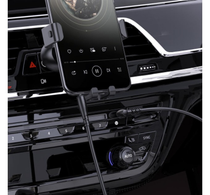 Кабель мультимедійний 3.5mm M to 3.5mm M 2.0m BL10 black BOROFONE (6974443382181)